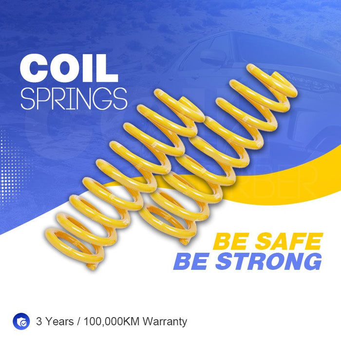 Rear Webco Standard Height or Raised 20mm Coil Springs - KSBF-608